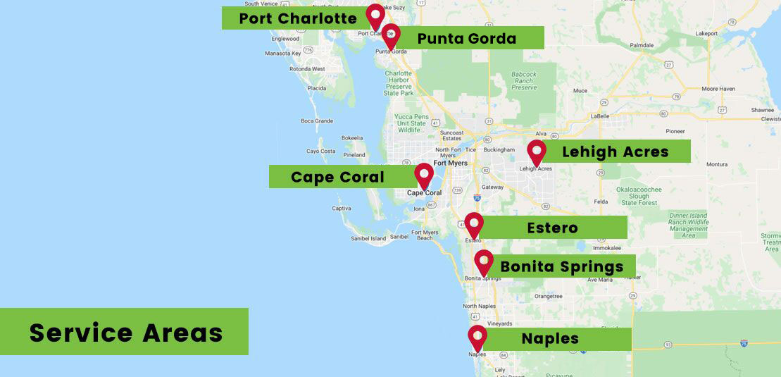 SW FL Electric Service Areas